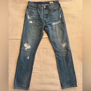 Levi's 150th Anniversary Women’s High Rise Distressed Jeans
